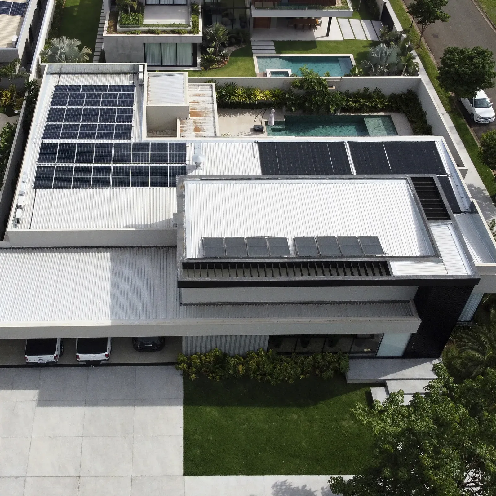 Residência com Aquecimento Solar Solis