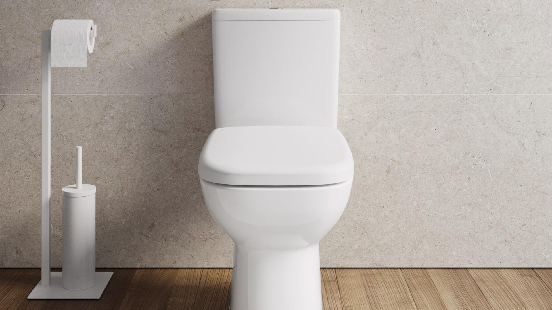 Vaso sanitário com Caixa acoplada vazando água